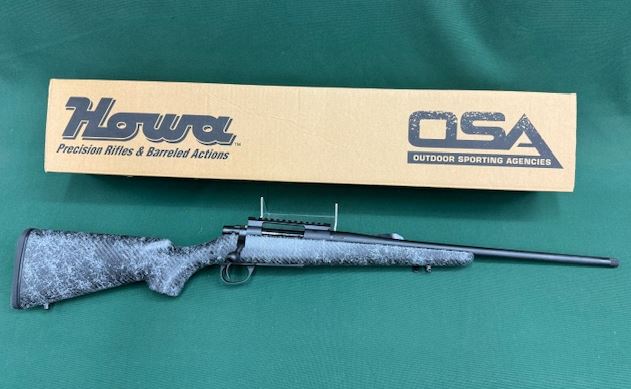 308 HOWA 1500 BLUED SUPERLIGHT BARRELED ACTION IN CARBON GREY SPLASH