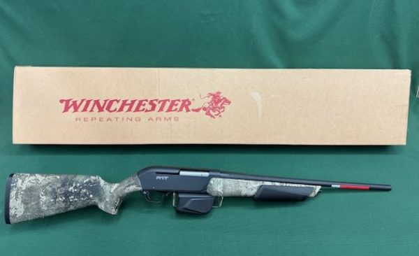 .30-06 WINCHESTER MODEL ''SXR2'' PUMP ACTION BLUED STRATA CAMO 21'' THREADED 10RD