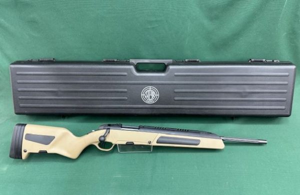 .308 STEYR SCOUT ''MUD FDE'' BLUED FLUTED 20'' BARREL WITH IN BUILT BIPOD & 2 x 5RD MAGS