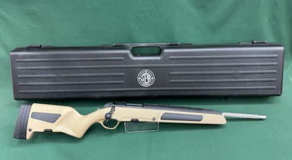 .308 STEYR SCOUT ''MUD FDE'' STAINLESS FLUTED 20'' BARREL WITH IN BUILT BIPOD & 2 x 5RD MAGS