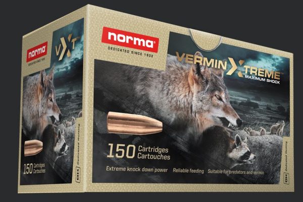 AMMO NORMA 222/55G VERMIN EXTREME HOLLOW POINT ( PK100 )