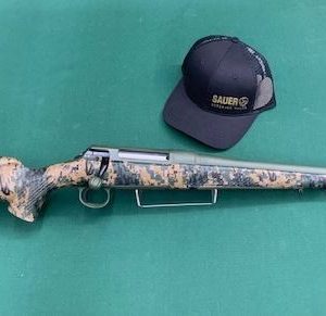 .308 SAUER 100 CHEROKEE CAMO CERAKOTED 22'' BARREL - 5 RD MAG