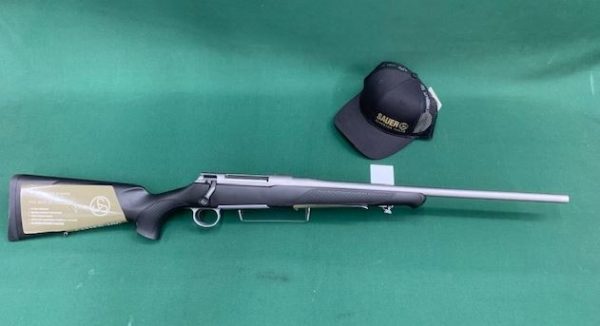 .308 SAUER 100 XT STAINLESS SYNTHETIC STOCK THREADED 22'' BARREL - 5RD MAG