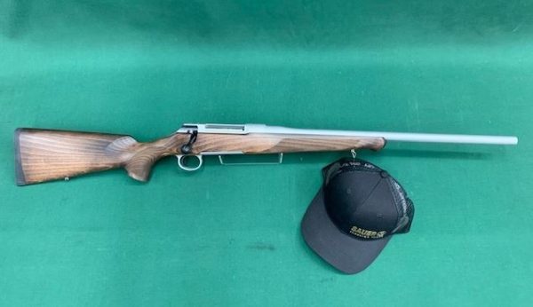 .308 SAUER 100 CLASSIC XT STAINLESS WOOD THREADED BARREL 5RDS