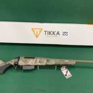.270 TIKKA T3X STRATA CAMO SPECIAL OZ EDITION STAINLESS 23'' MUZZLE THREADED WITH MUZZLE BREAK